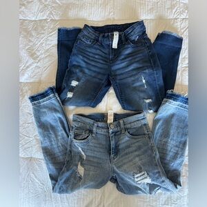 Justice girls jeans size 8